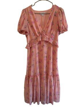 Loveshackfancy x Target Floral Tiered Gown Pink Floral Size 10